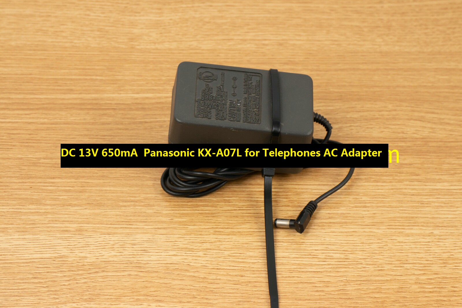*100% Brand NEW* DC 13V 650mA AC Adapter Panasonic KX-A07L for Telephones Power Supply